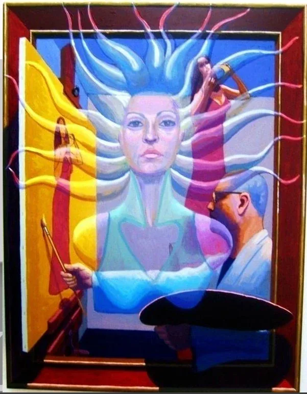 My muse (1m x 1,22m)
